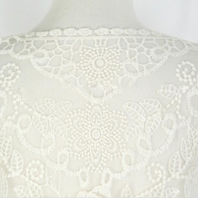 여성 여름 레이스 오픈 프론트 기모노 카디건 크로 셰  - Kimono Sheer Floral 리뷰 및 가격